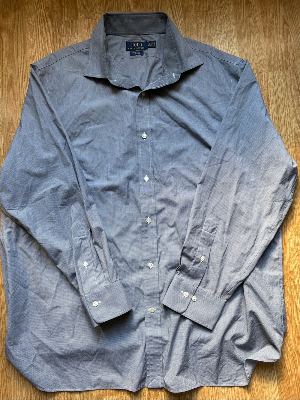 POLO ralph lauren classic fit long sleeves polo shirt 2XL